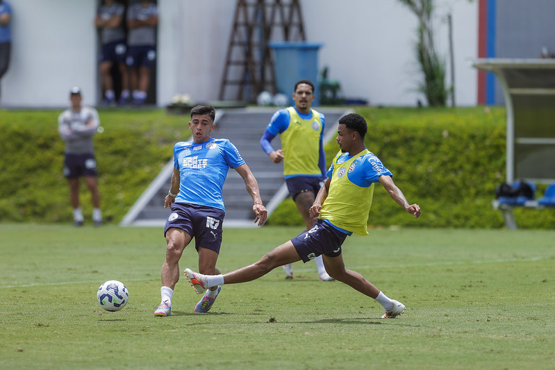Com Mingo em campo, Bahia tem mais um dia de treinamento visando o clássico