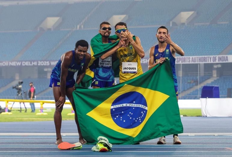 Brasil conquista liderança no Mundial Paralímpico de Atletismo