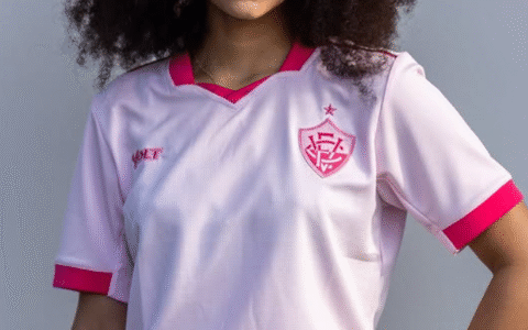 Imagem do post Vitória lança camisa Outubro Rosa e promove ações de conscientização no Barradão
