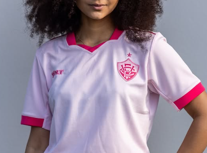 Vitória lança camisa Outubro Rosa e promove ações de conscientização no Barradão