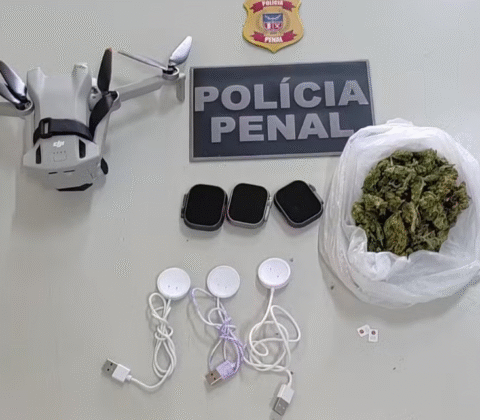 Imagem do post Drone tenta entregar itens de luxo em presídio de Salvador