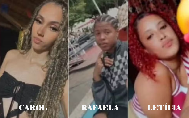 Jovem é presa por envolvimento no desaparecimento de 3 garotas