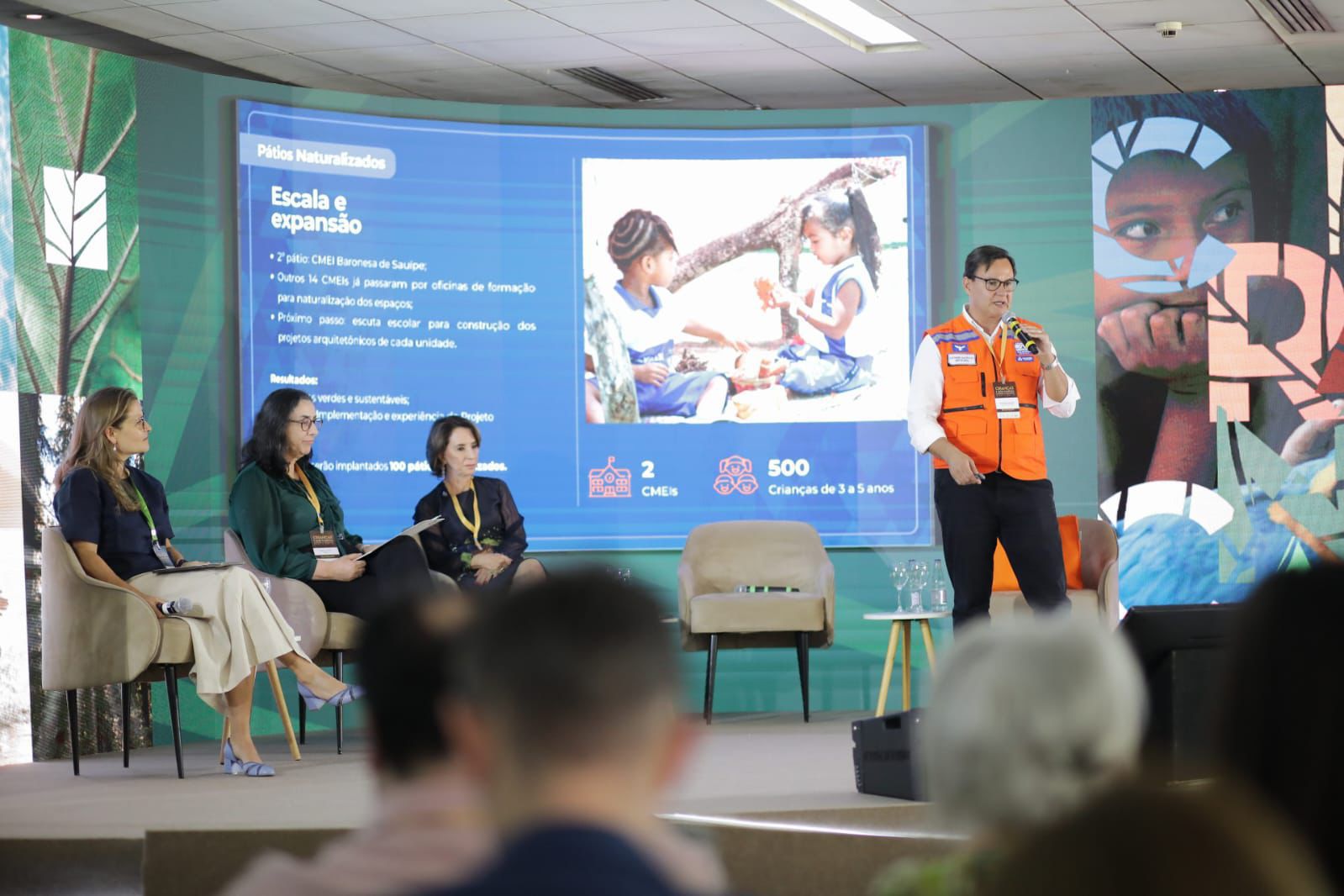 Prefeitura de Salvador apresenta projetos de educação climática voltados à infância em evento internacional com foco na COP30