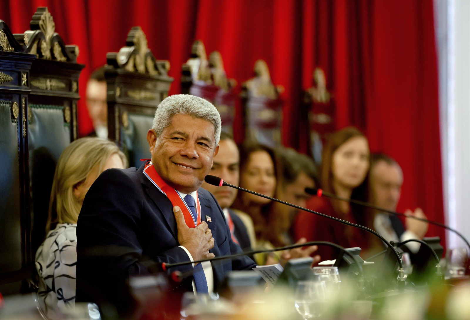 Jerônimo é homenageado na abertura do XVII Consepre e destaca importância da Bahia no fortalecimento do Judiciário