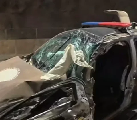 Imagem do post Três policiais ficam feridos após acidente com viatura