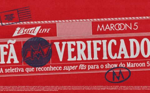 Imagem do post Budweiser realiza seletiva em Salvador para buscar os fãs mais verdadeiros para show exclusivo e gratuito do Maroon 5