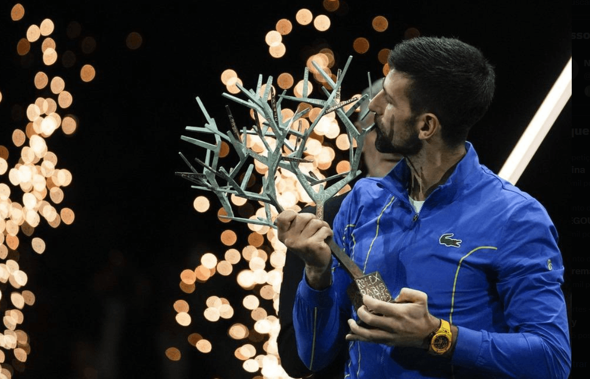 Novak Djokovic anuncia ausência no Masters 1000 de Paris 2025