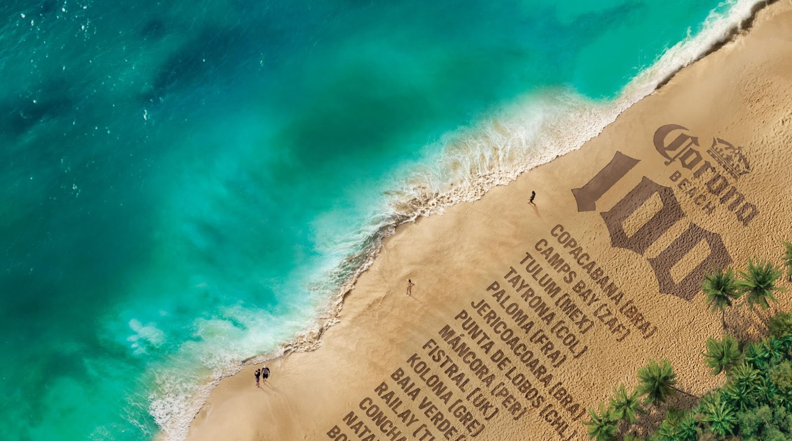 Sete praias do Nordeste entram na lista das 100 mais icônicas do mundo feita pela Corona