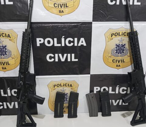 Imagem do post Homem é preso com dois fuzis na Bahia: ação rápida evita tragédia