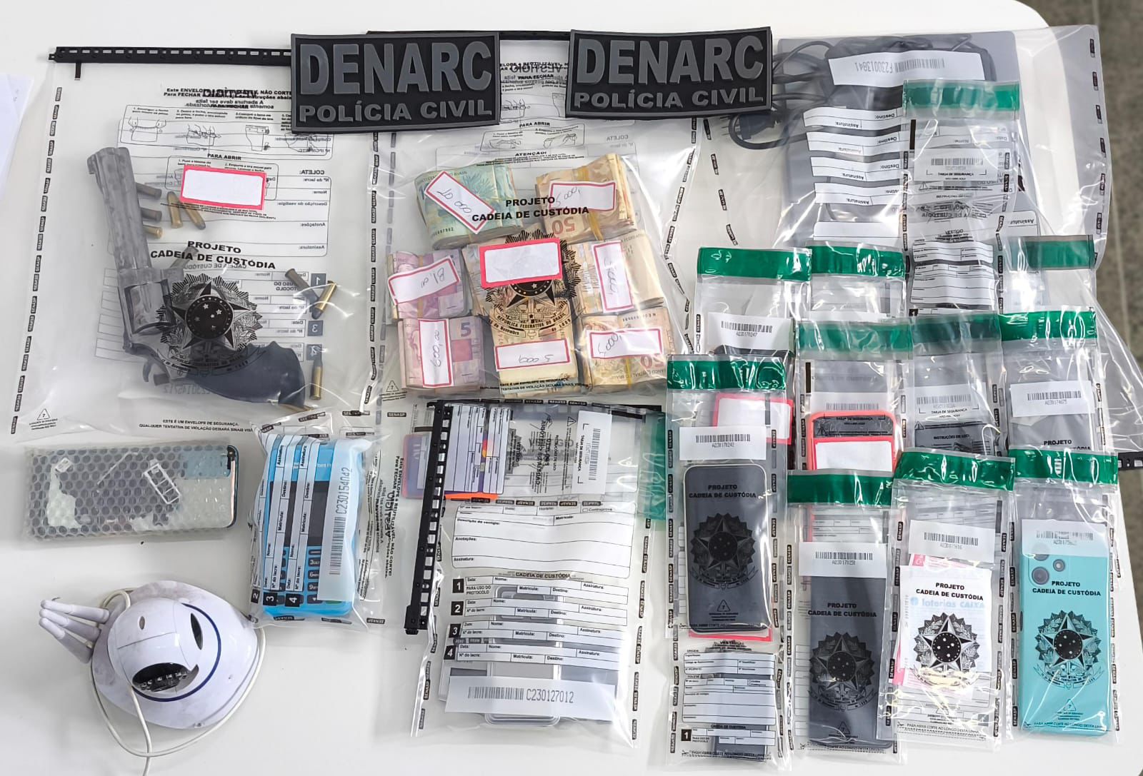 Ação da Polícia Civil prende suspeito e apreende materiais ligados ao tráfico