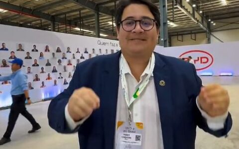 Imagem do post Tagner provoca oposição e comemora chegada da BYD