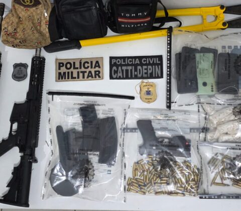 Imagem do post Megaoperação em Iguaí: Suspeito morre e fuzis são apreendidos