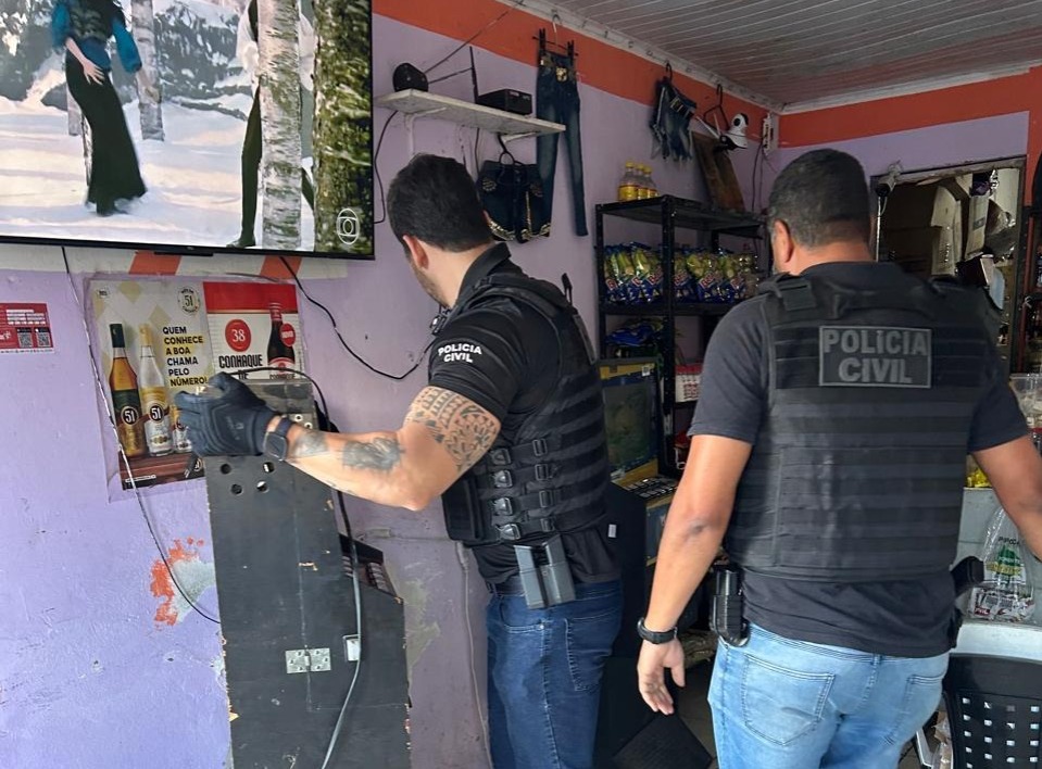 Cassino clandestino é descoberto durante ação contra o tráfico