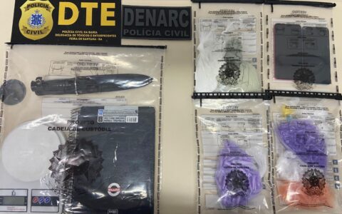 Imagem do post Cocaína apreendida em Feira de Santana: Suspeito foge e polícia identifica traficante