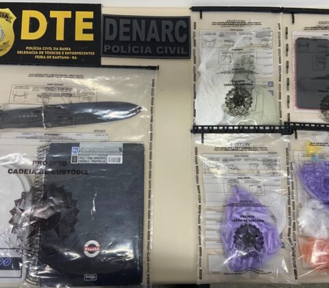 Imagem do post Cocaína apreendida em Feira de Santana: Suspeito foge e polícia identifica traficante