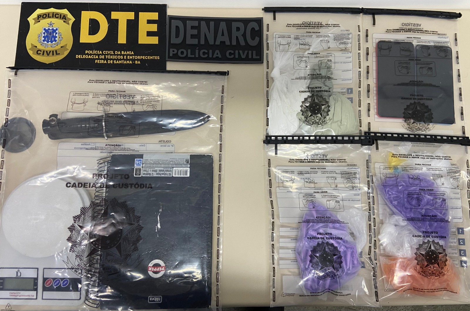 Cocaína apreendida em Feira de Santana: Suspeito foge e polícia identifica traficante