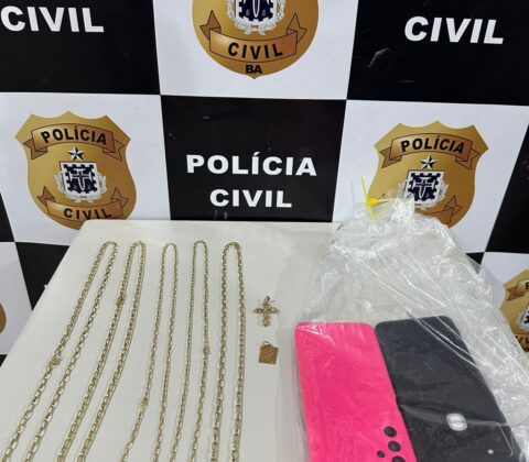 Imagem do post Casal é preso após furto de joias em Vitória da Conquista
