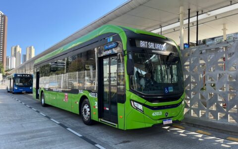 Imagem do post Salvador inicia testes com novo modelo de ônibus elétrico