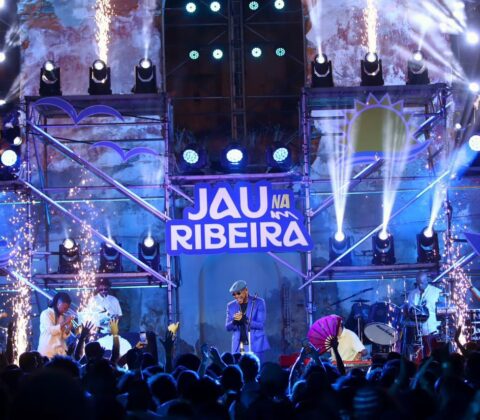 Imagem do post Jau celebra tarde inesquecível na Ribeira e emociona o público na gravação do mais novo audiovisual