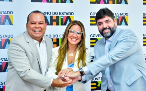 Imagem do post Geraldo Júnior e Adolpho Loyola se reúnem com presidente da UVB-BA