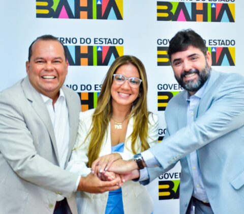 Imagem do post Geraldo Júnior e Adolpho Loyola se reúnem com presidente da UVB-BA