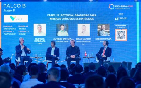 Imagem do post Presidente da CBPM modera painel sobre minerais críticos e estratégicos na EXPOSIBRAM 2025