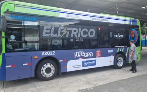 Imagem do post Semob testa ônibus elétrico em linha experimental no Centro Histórico
