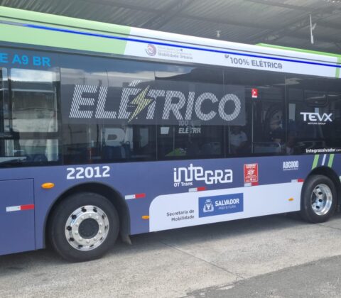 Imagem do post Semob testa ônibus elétrico em linha experimental no Centro Histórico