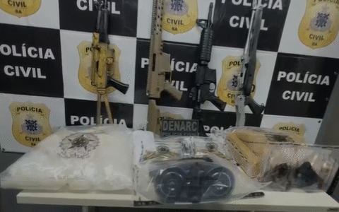 Imagem do post Mega apreensão: Fuzis, drogas e prisão em operação na Bahia