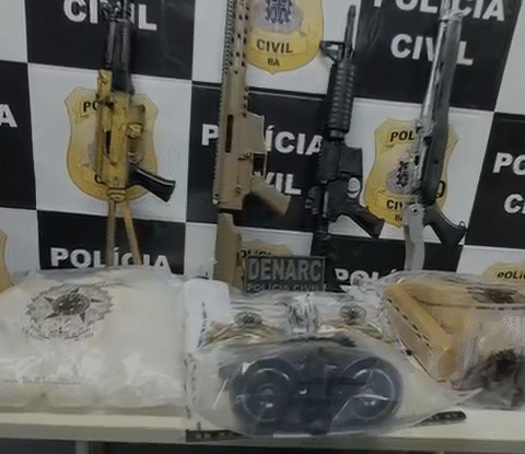 Imagem do post Mega apreensão: Fuzis, drogas e prisão em operação na Bahia