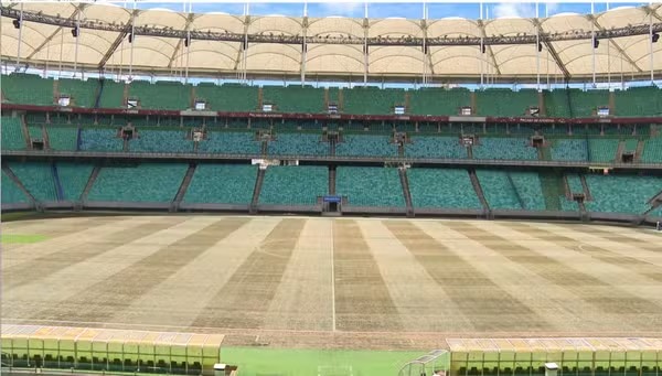 Bahia x Flamengo: Fonte Nova divulga informações e garante boas condições do gramado