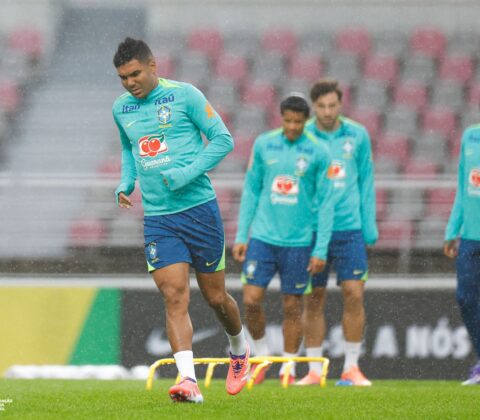 Imagem do post Seleção realiza primeiro treino para amistosos na Ásia