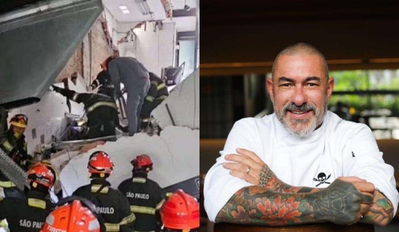 Mulher morre após desabamento de teto em restaurante de Fogaça