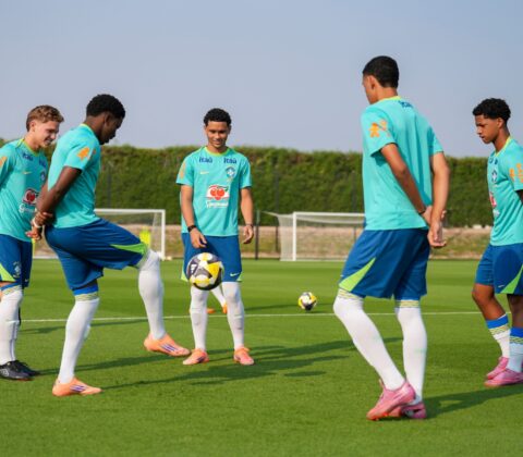 Imagem do post Seleção Brasileira Sub-17 segue preparação para a estreia contra Honduras
