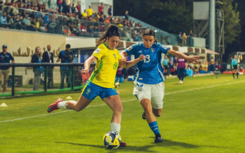 Imagem do post Brasil perde para a Itália, mas garante vaga nas oitavas do Mundial Feminino Sub-17