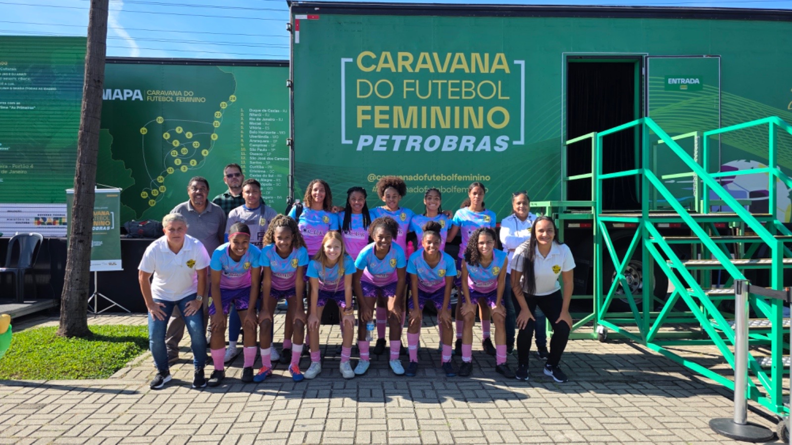 Últimos dias: Caravana do futebol feminino em Salvador até 20 de novembro