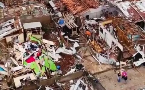 Imagem do post Tornado no Paraná: Rio Bonito do Iguaçu tem 90% da área atingida