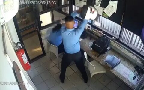 Imagem do post Porteiro que agressão colega em Salvador é demitido após crime