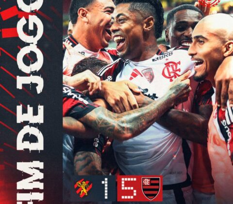 Imagem do post Flamengo goleia Sport e assume liderança do Campeonato Brasileiro