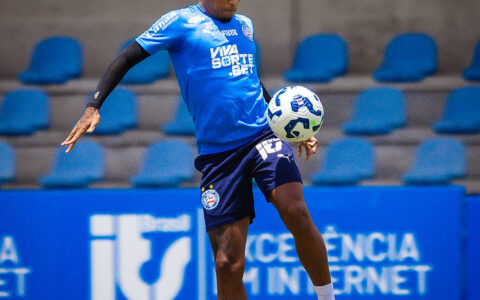 Imagem do post Com Gilberto e Kayky em campo, Bahia se reapresenta