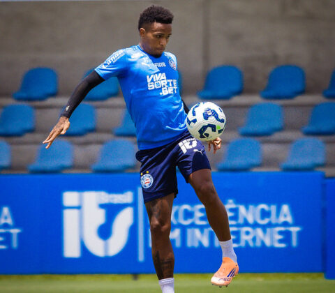 Imagem do post Com Gilberto e Kayky em campo, Bahia se reapresenta