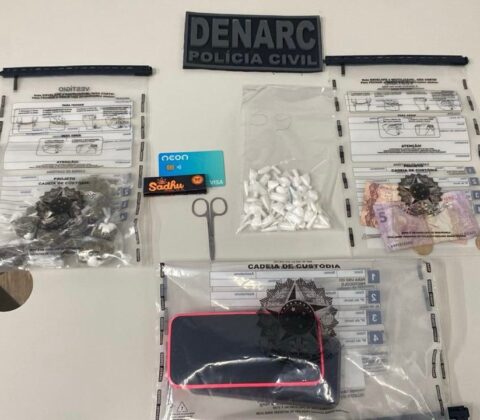 Imagem do post Dois homens são presos com cocaína e maconha em operação em Vera Cruz