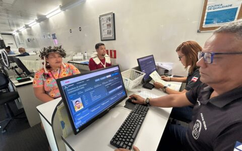 Imagem do post Povos originários recebem nova Carteira de Identidade Nacional durante o Acampamento Terra Livre