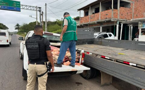 Imagem do post Dois homens são presos em flagrante por abate clandestino e venda de carne imprópria em açougue