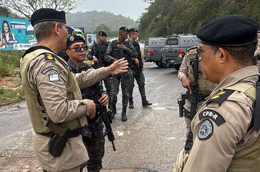 Batalhão de Choque chega a São Félix para reforçar combate após ataque do BDM