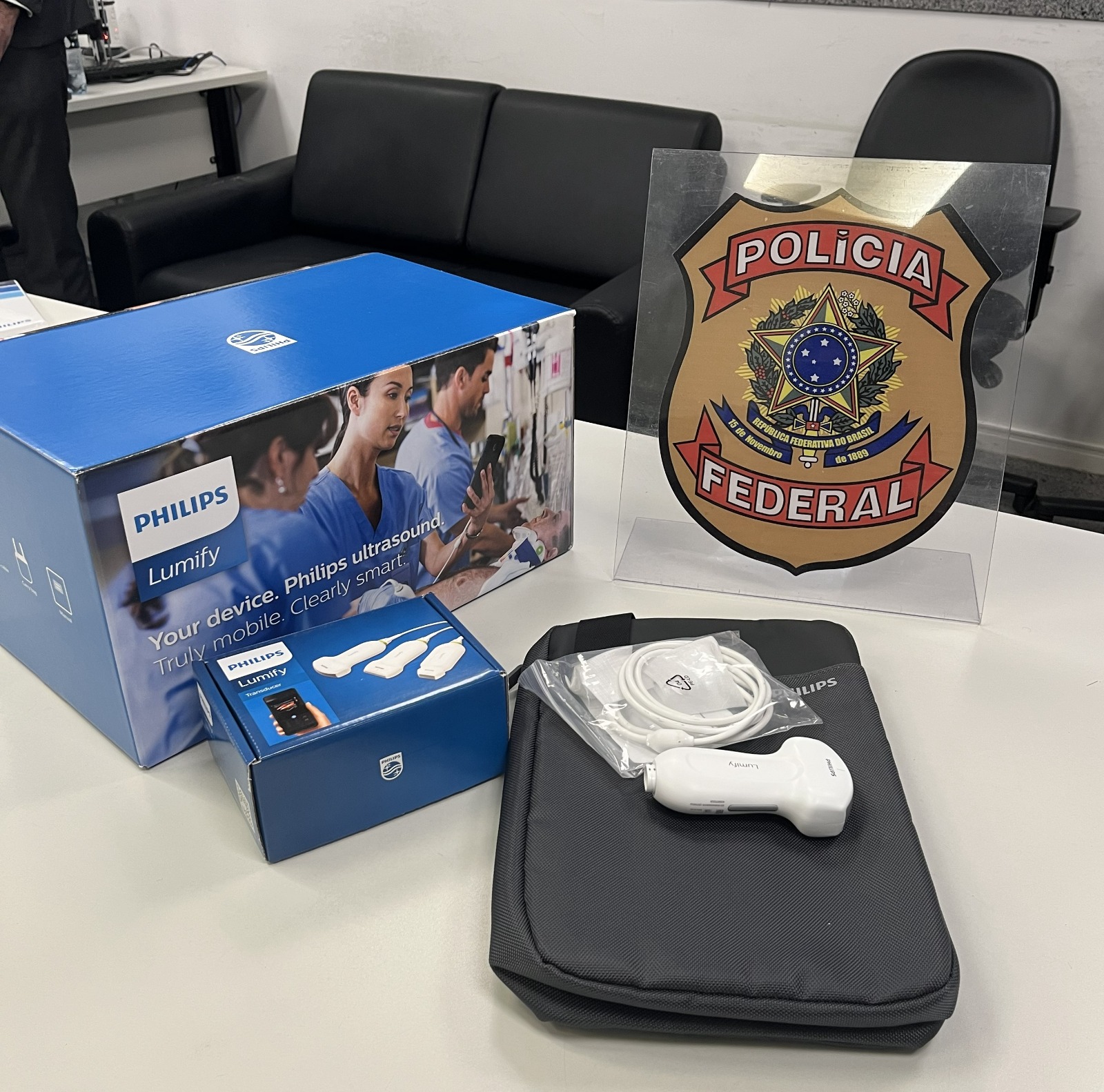 PF de Salvador ganha scanner corporal para combater tráfico aéreo