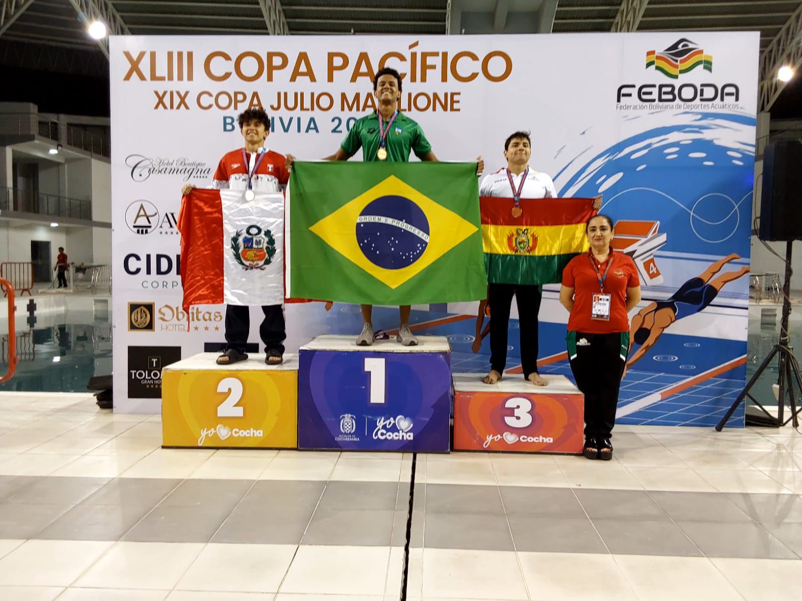 Natação e Paratriathlon: Baianos brilham em disputas internacionais