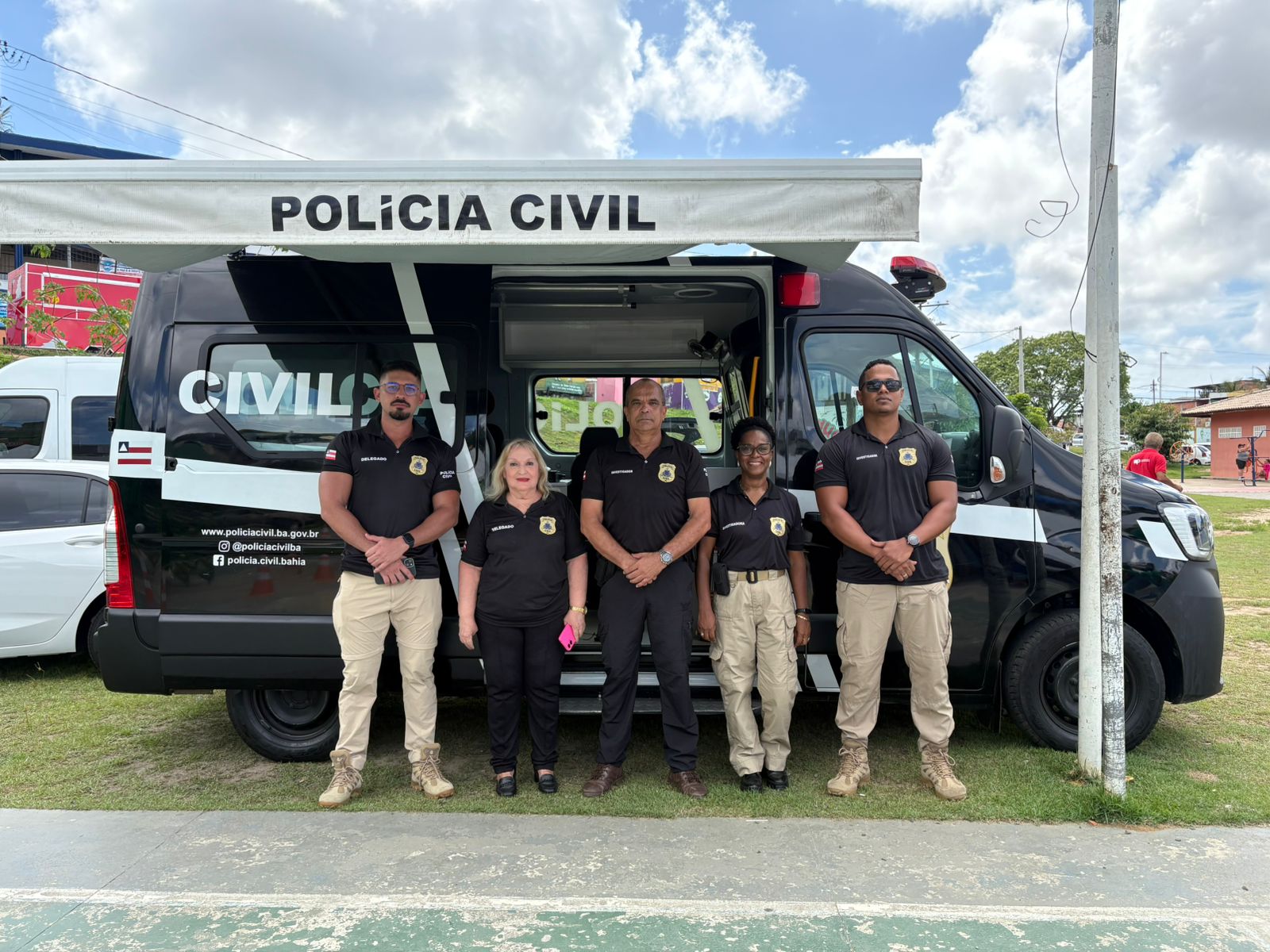 Polícia Civil da Bahia reforça proteção em ação no bairro Cajazeiras
