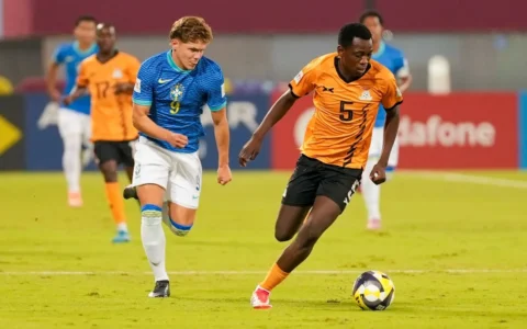 Imagem do post Copa do Mundo Sub-17: Com gol de Dell,  Brasil empata com Zâmbia e termina como líder do Grupo H