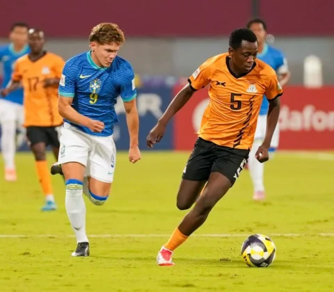 Imagem do post Copa do Mundo Sub-17: Com gol de Dell,  Brasil empata com Zâmbia e termina como líder do Grupo H